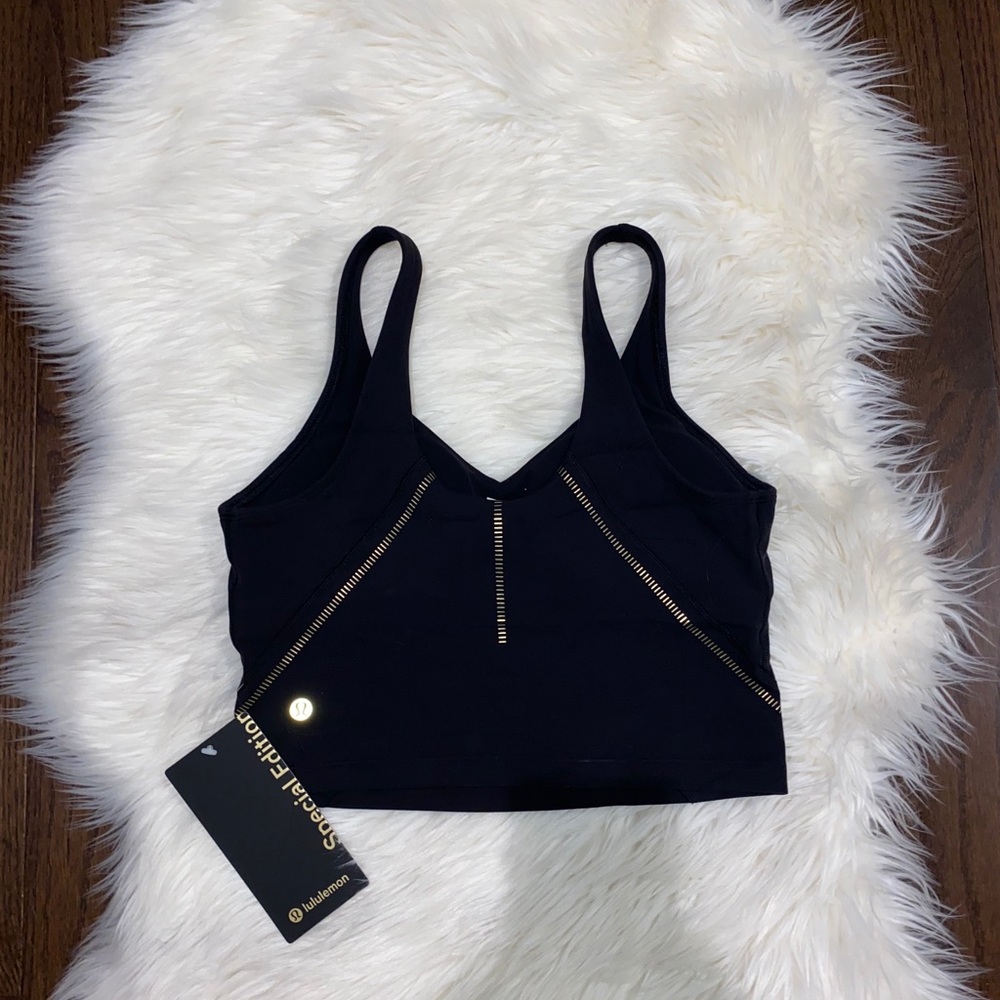 {lululemon} special edition gold align tank • 8
